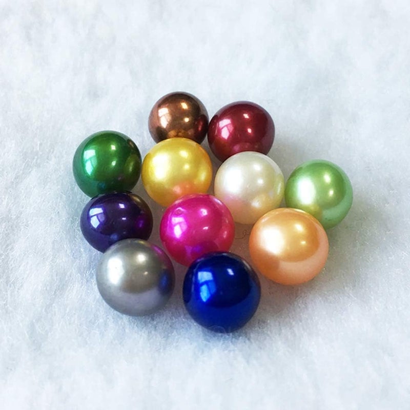 HENGSHENG 10PC Freshwater Pearl Oyster Love Wish Pearl Oyster with Round Pearl Inside Meaningful Color Cultured Oyster Pearls Beads for Jewelry Making Crafts Gifts(5.5-7.5mm Pearls, 30 Pearls/Lot, 10 Oysters) - Image 3